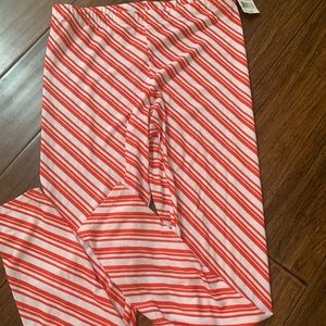 Candy cane leggings